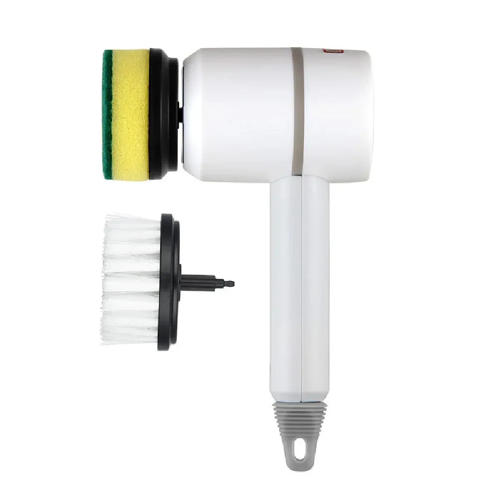 Cleaning Brush Shoes,Electric Cleaning Scrubber, Dish Brush With Replaceable Head,Spin Scrubber For Cleaning